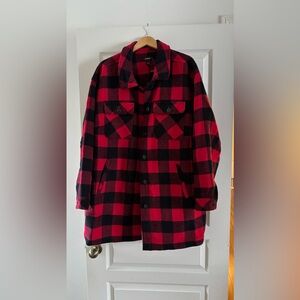 Torrid Brushed Twill Cotton Shacket size 3